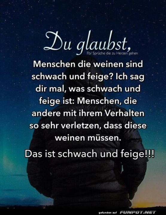 Du glaubst