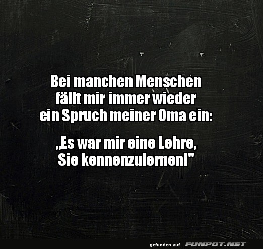 Guter Spruch