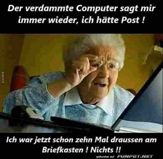 Verdammter Computer