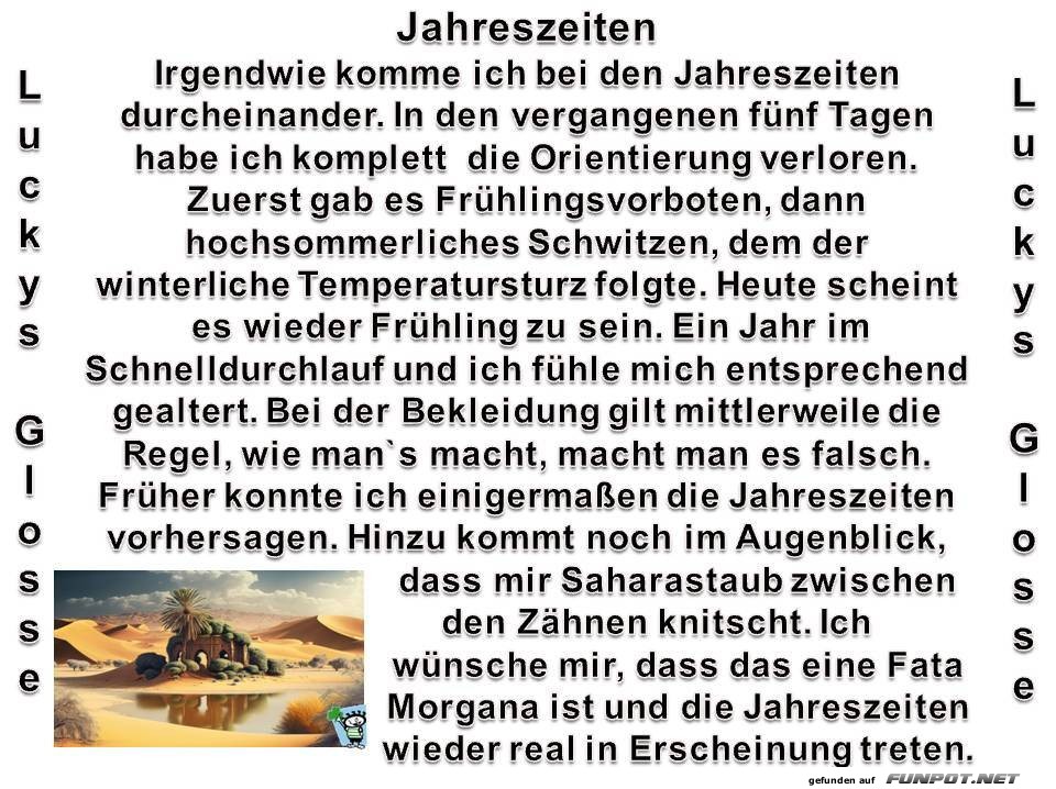 Jahreszeiten