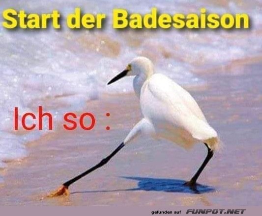 Start der Badesaison Start der Badesaison