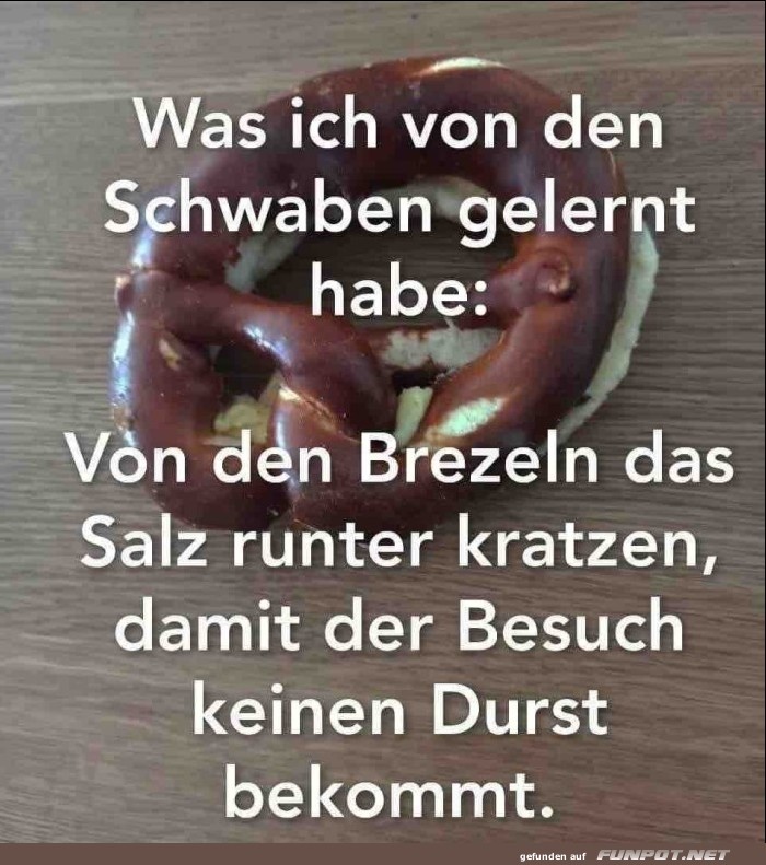 Von den Schwaben gelernt