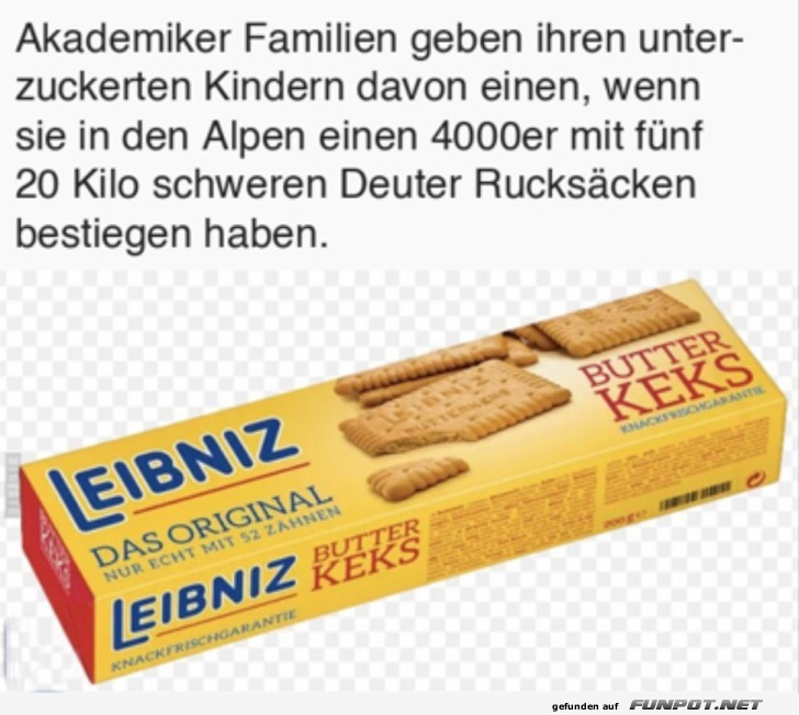 Der gute alte Butterkeks