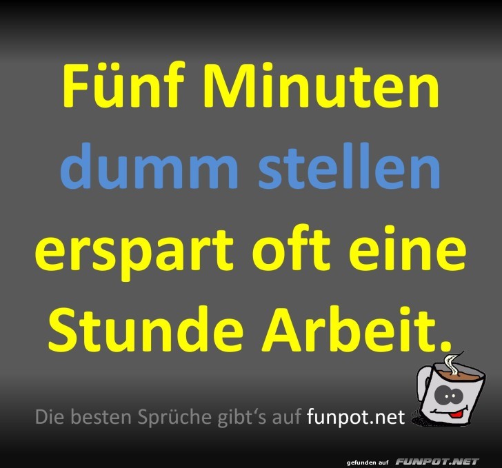 Dumm stellen