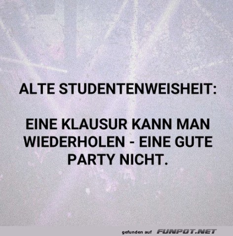 Studentenweisheit