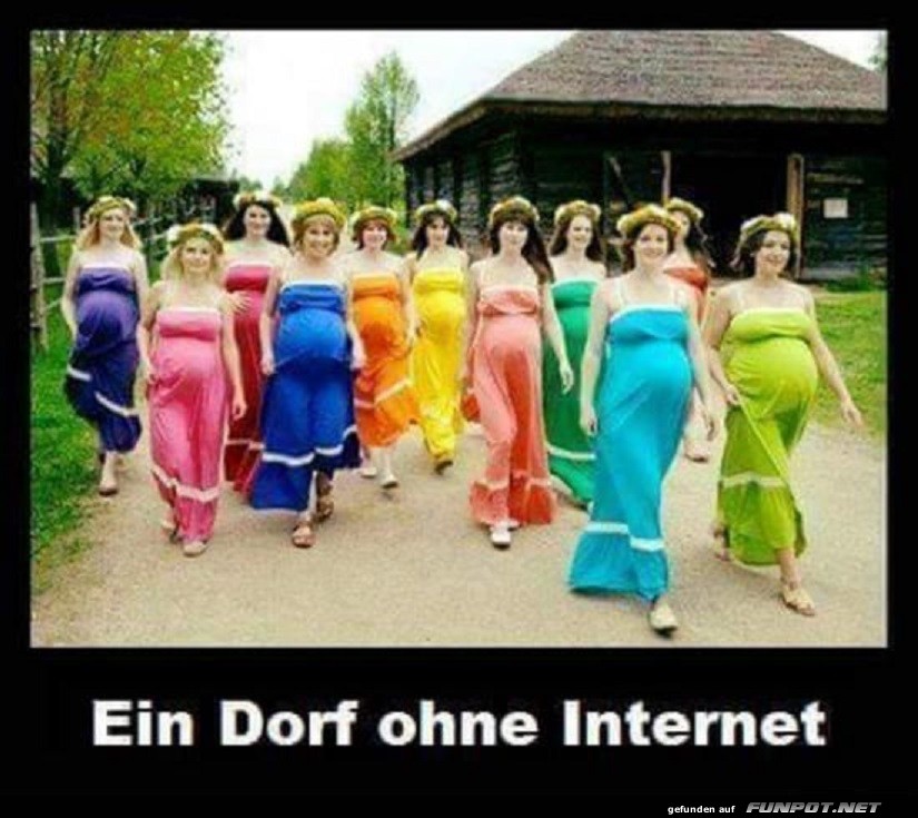 Ein Dorf ohne Internet