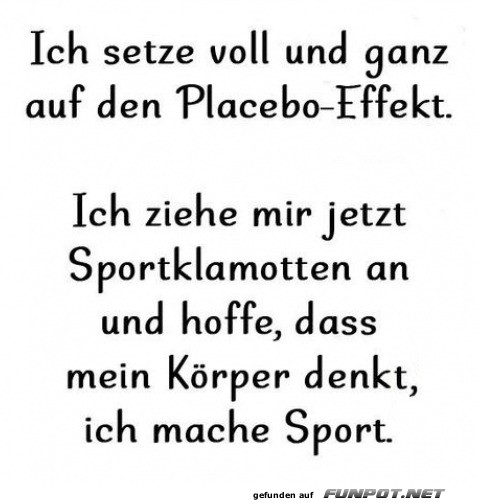 Der Placebo-Effekt