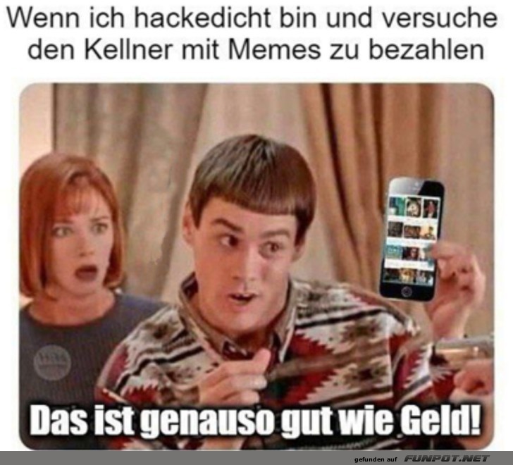 Mit Memes bezahlen