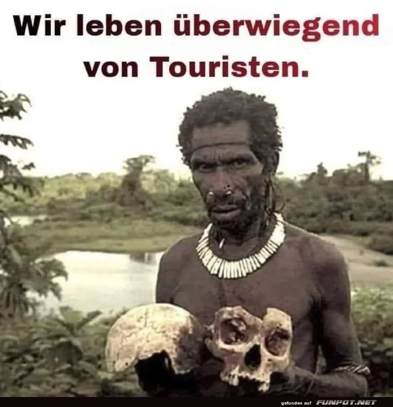 Von Touristen leben