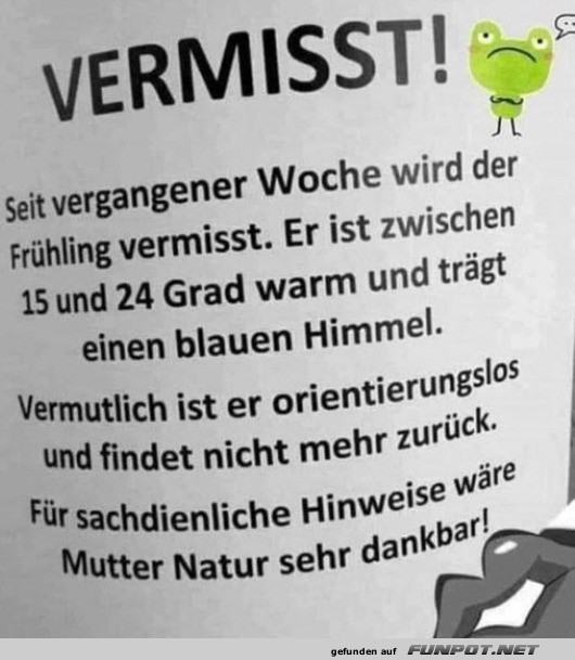 Vermisst