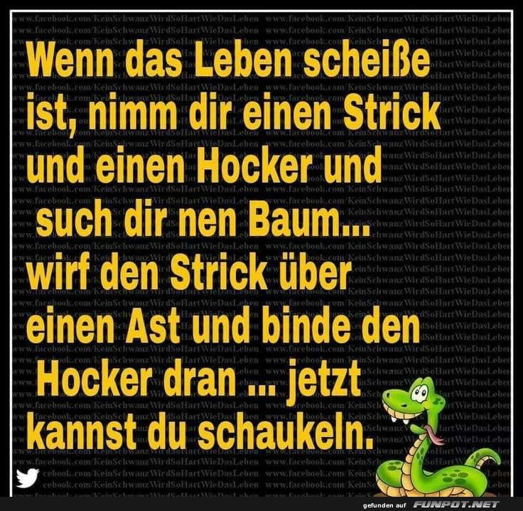 Nimm dir einen Strick