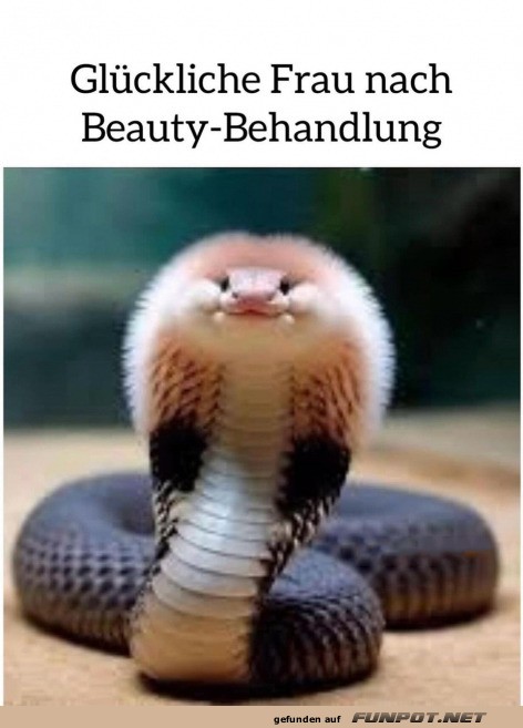 Nach Beauty-Behandlung