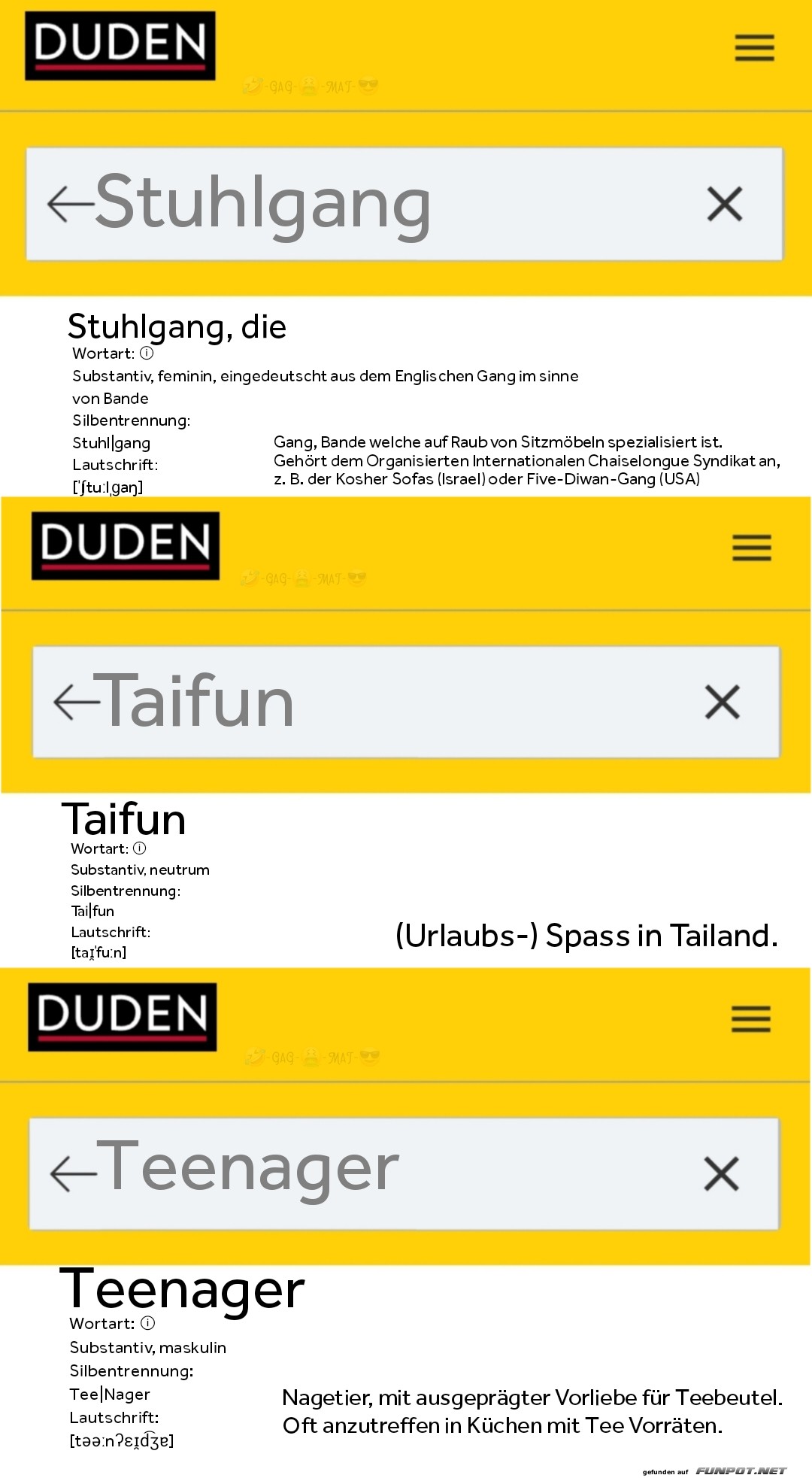 Duden S-T