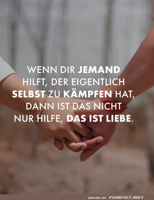 Das ist Liebe