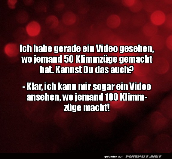 Video gesehen