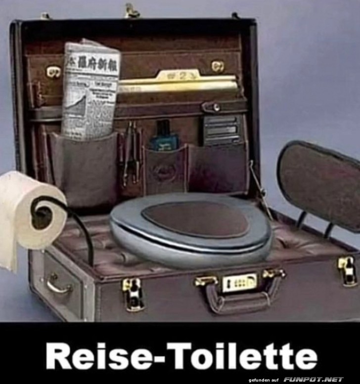 Reise-Toilette