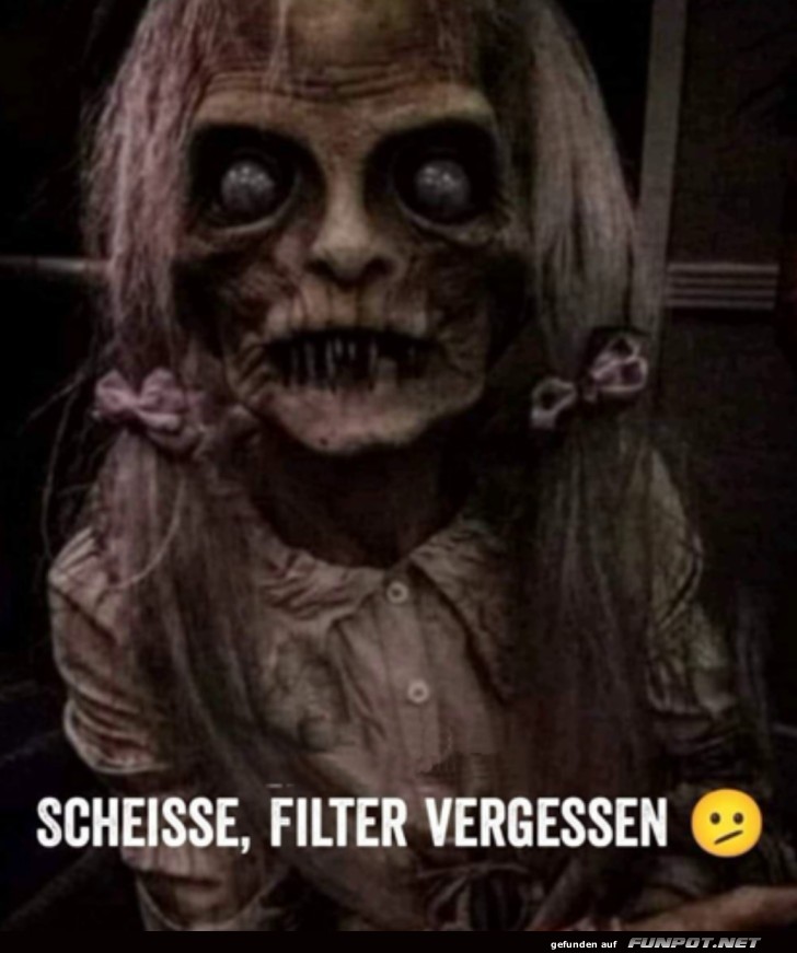 Filter vergessen Filter vergessen