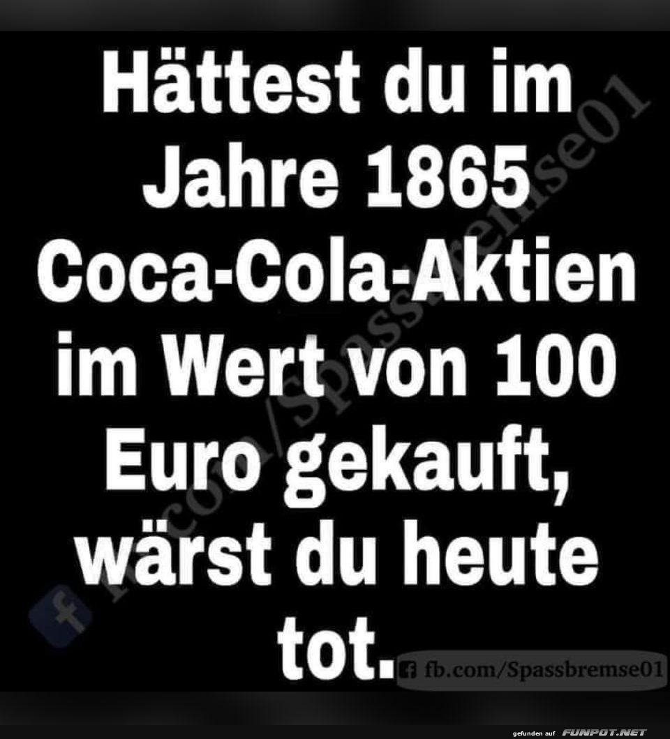 Coca-Cola Aktien