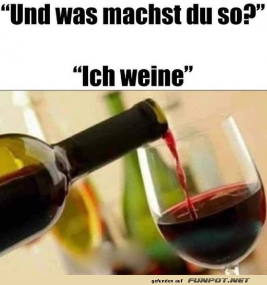 Ich weine