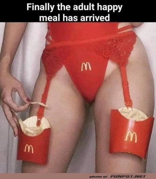 Happy Meal fr Erwachsene