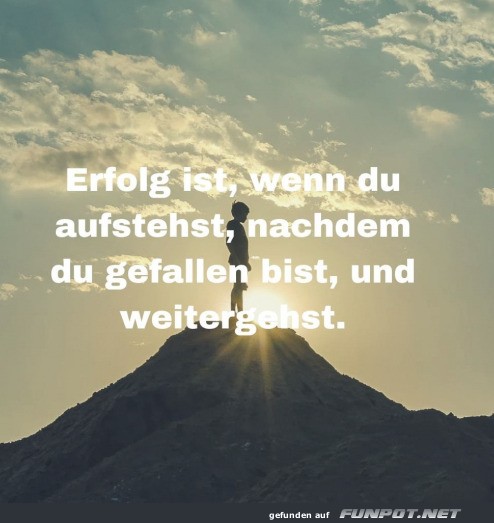 Erfolg ist