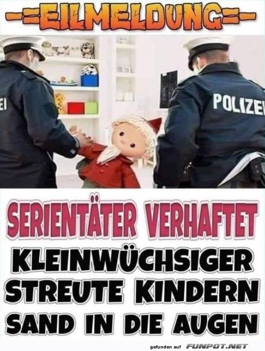 Serientter verhaftet