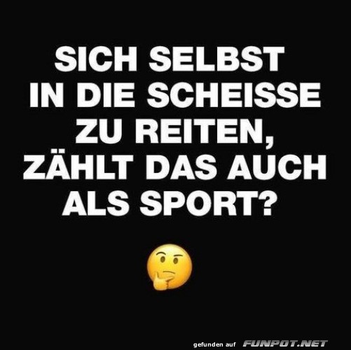 Das zählt nicht als Sport Das zählt nicht als Sport