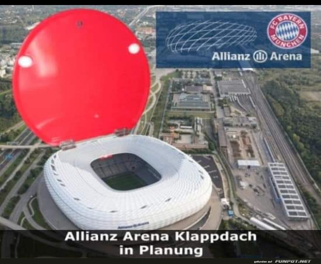 Klappdach-Arena in Planung