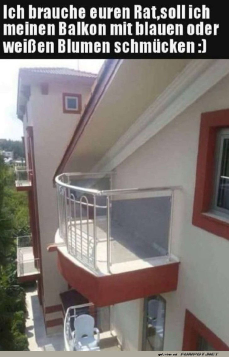 Toller Balkon