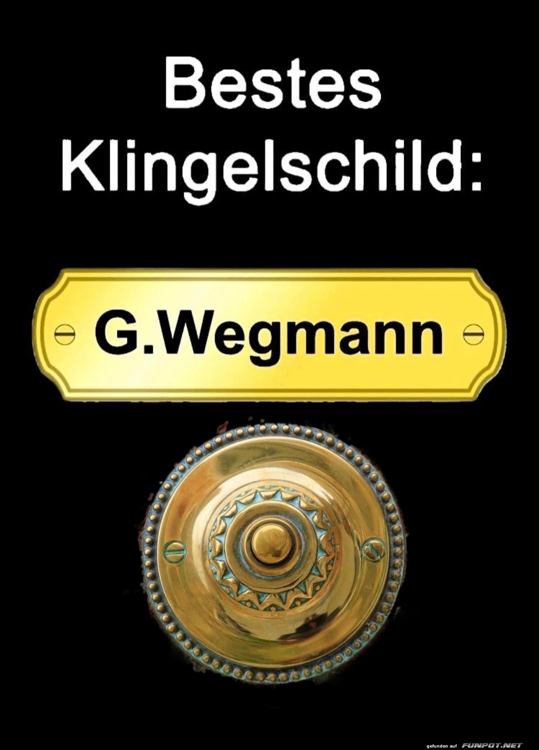 Klingelschild