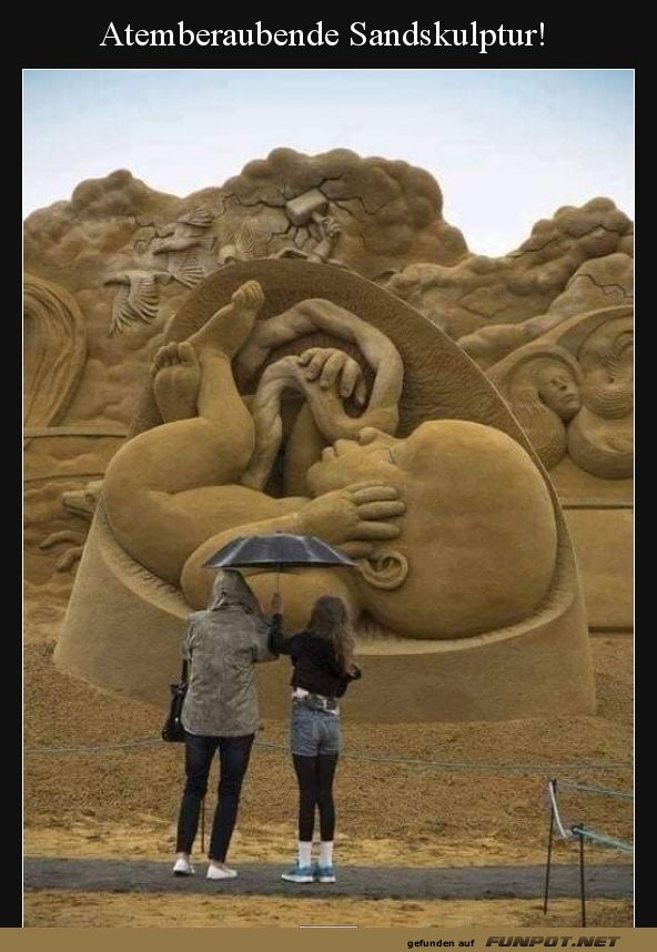 Sandskulptur