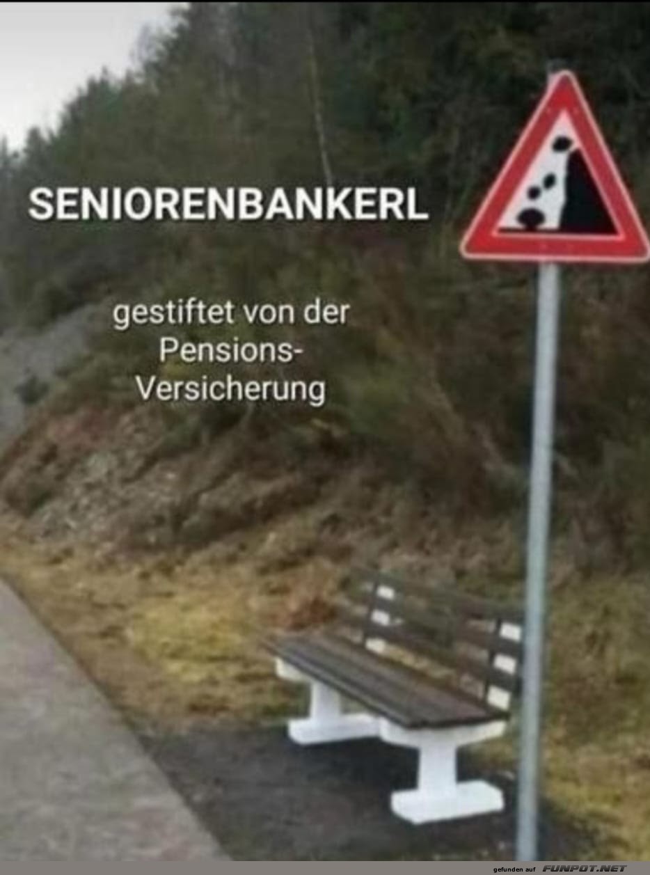 Seniorenbankerl