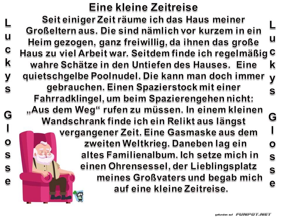 Eine kleine Zeitreise