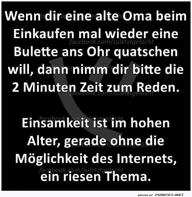 Einsamkeit