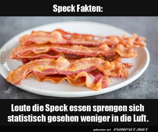 Speck essen