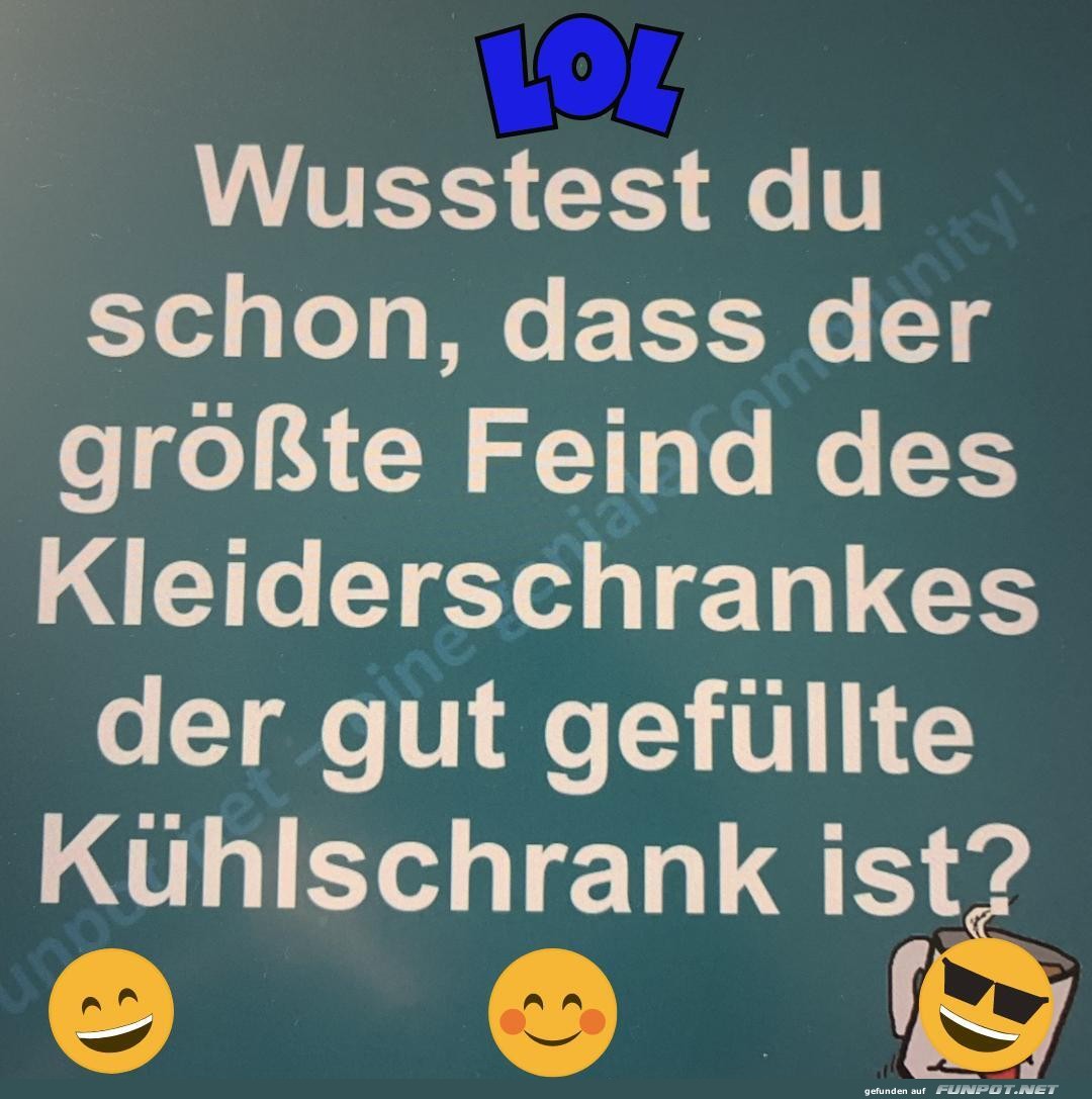 Wusstest du