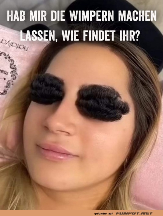 Schicke Wimpern