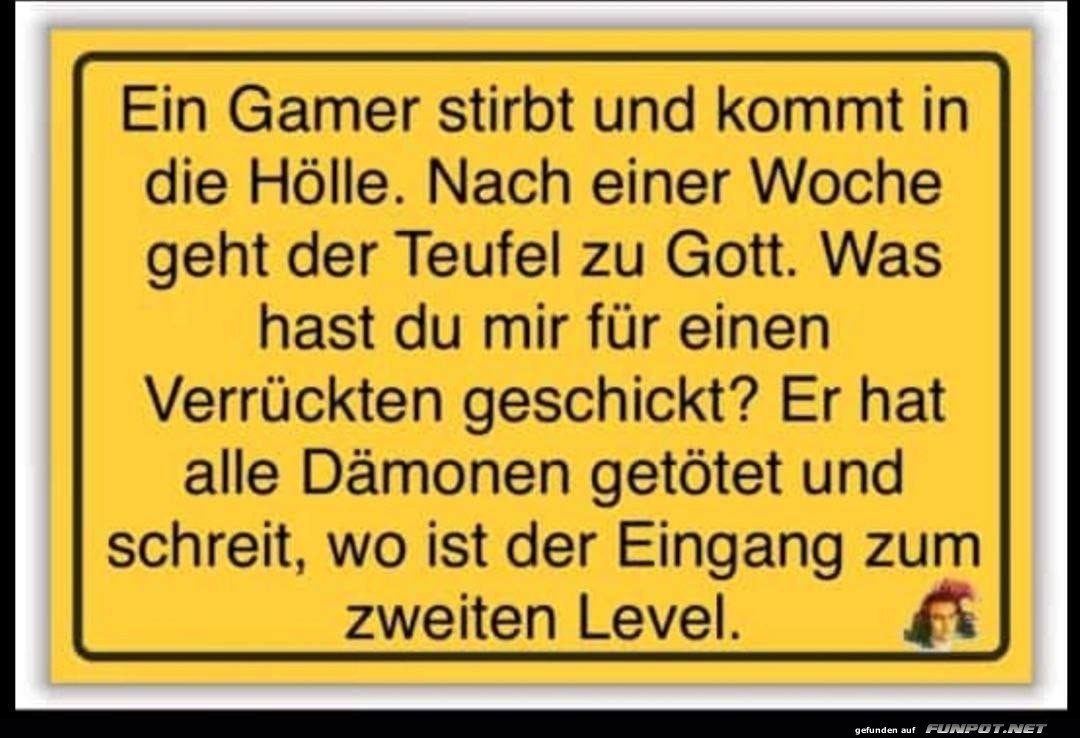 Ein Gamer stirbt