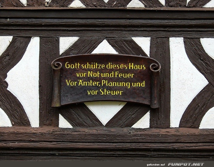 Gott schtze dieses Haus -