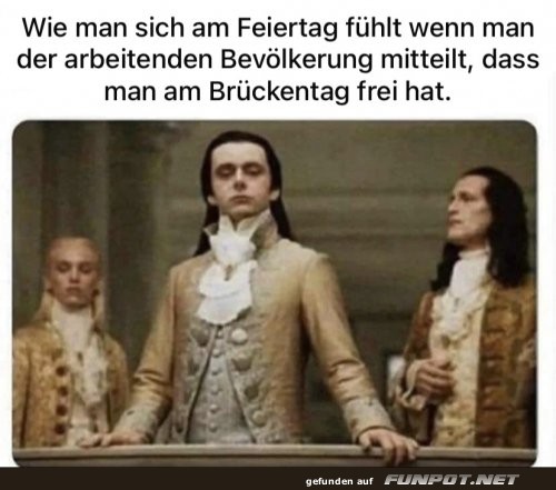 Am Brckentag frei