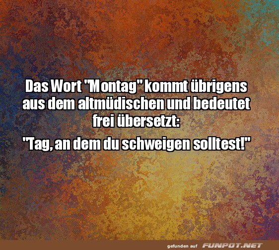 Montag