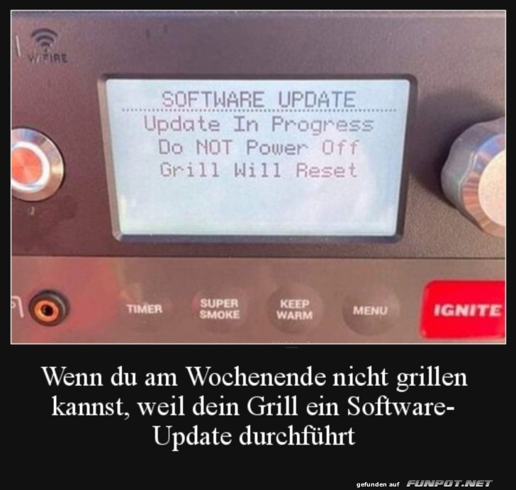 Grill macht Update