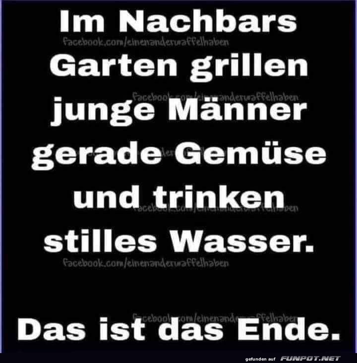 Das ist das Ende