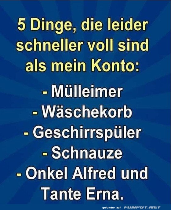 5 Dinge