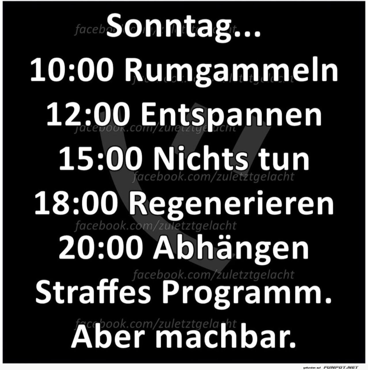 Sonntag