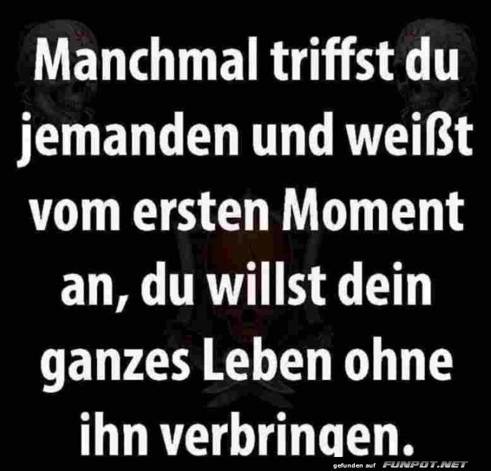 Manchmal