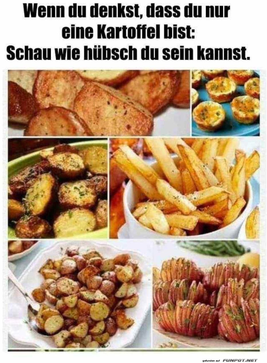 Nur eine Kartoffel