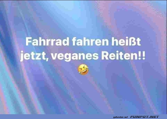 Veganes Reiten