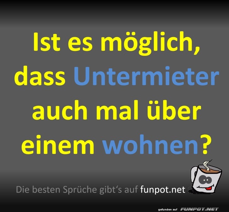 Untermieter