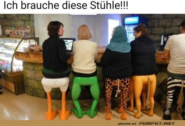 Lustige Sthle